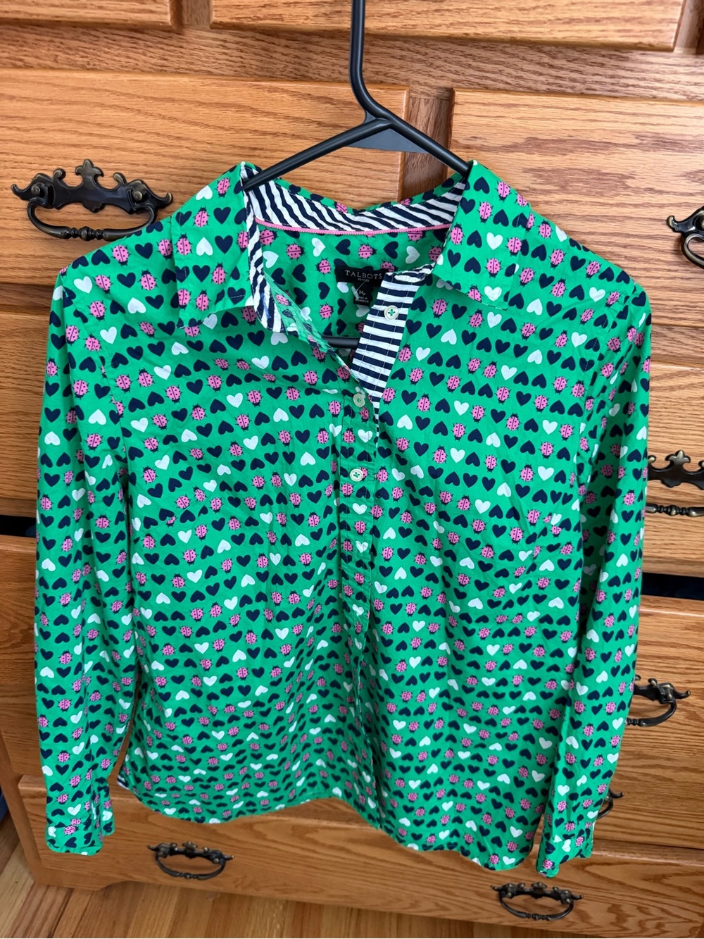 Talbots petite medium button shirt